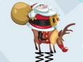 Гульня Santa Hop!