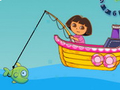 Гульня Dora Fishing