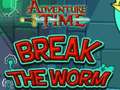 Гульня Adventure Time Break the Worm