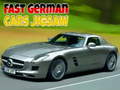 Гульня Fast German Cars Jigsaw