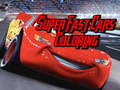 Гульня Super Fast Cars Coloring