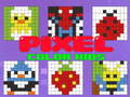 Гульня Pixel Color kids