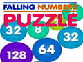 Гульня Falling Numbers Puzzle