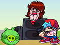 Гульня Friday Night Funkin' vs PIG from Angry Birds 