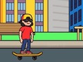 Гульня Skateboard Wheelie