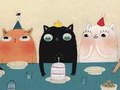 Гульня Funny Cats Slide