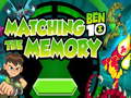 Гульня Ben 10 Matching The Memory