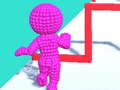 Гульня Sandman Pixel Race 3D
