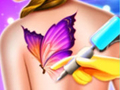 Гульня Barbie Funny Tattoo Shop