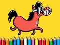 Гульня Back To School: Pony Coloring Book