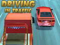 Гульня Driving in Traffic