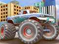 Гульня Monster Truck Stunt Driving Simulation