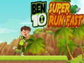 Гульня Ben 10 Super Run Fast