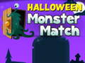 Гульня Halloween Monster Match