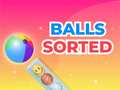 Гульня Balls Sorted