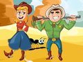 Гульня Wild West Cowboys Jigsaw