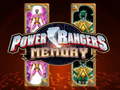 Гульня Power Rangers Memory