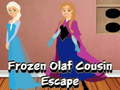 Гульня Frozen Olaf Cousin Escape