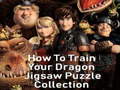 Гульня How To Train Your Dragon Jigsaw Puzzle Collection