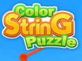 Гульня Color string puzzle