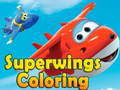 Гульня Superwings Coloring