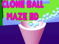 Гульня Clone Ball Maze 3D