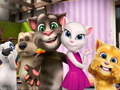 Гульня GF Talking Tom Jigsaw Puzzle