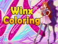 Гульня Winx Coloring