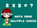 Гульня Math Game Multiple Choice