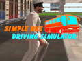 Гульня Simple Bus Driving Simulator