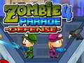 Гульня Zombie Parade Defense 4