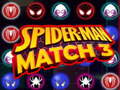 Гульня Spider-man Match 3 