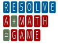 Гульня RESOLVE a math game