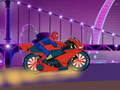 Гульня Spiderman Moto Racer