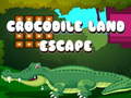 Гульня Crocodile Land Escape