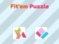 Гульня Fit'em Puzzle