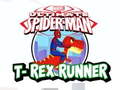 Гульня Spiderman T-Rex Runner