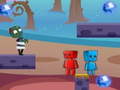 Гульня Fireboy Watergirl In Zombies World