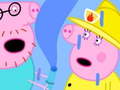 Гульня Peppa Pig Jigsaw Puzzle Planet