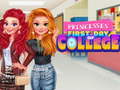 Гульня Princesses First Day Of College