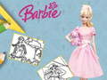 Гульня Barbie Doll Coloring Book