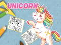 Гульня Unicorn Coloring Book