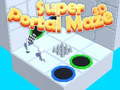 Гульня Super Portal Maze 3D
