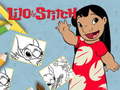Гульня Lilo and Stitch Coloring Book