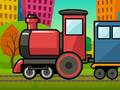 Гульня Train Jigsaw