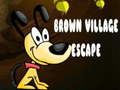 Гульня Brown Village Escape