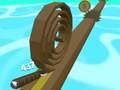 Гульня Wooden Spiral