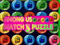 Гульня Among Us Match 3 Puzzle