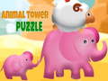 Гульня Animal Tower Puzzle