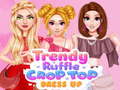 Гульня Trendy Ruffle Crop Top Dress Up